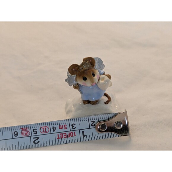 Wee Forest Folk M-148 Tooth Fairy - Blue (RETIRED) - Picture 6 of 7